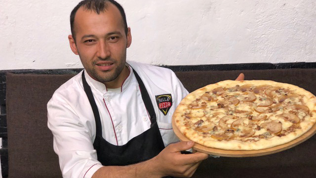 Pizzeria in Central Asia